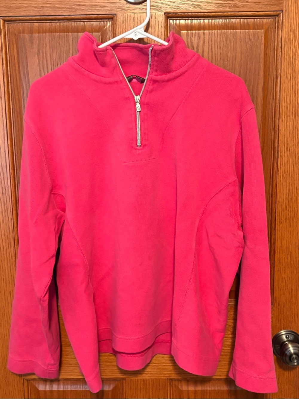 Tommy Bahama Pink Quarter-Zip Pullover